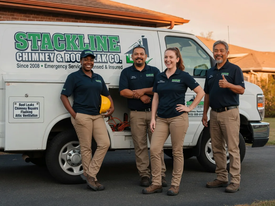 Chimney flashing repair company in Cleveland, WI
